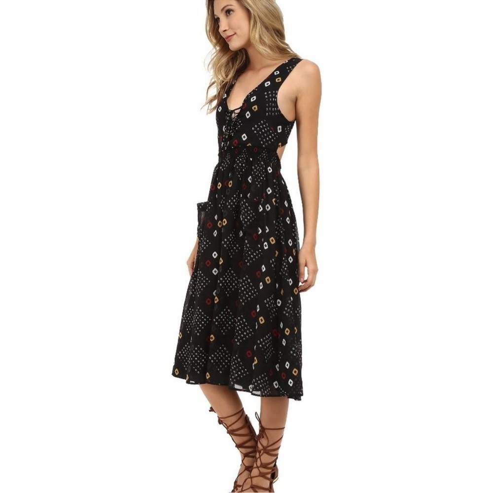 Free People Cotton Batiste Wildflower Dress- Size Small
